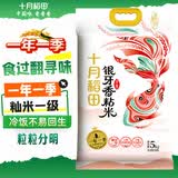 十月稻田 当季新米 油粘米 银牙香粘米（南方大米 籼米 10斤）