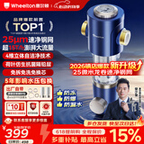 惠尔顿前置过滤器15T大通量过滤25微米反冲洗家用全屋净水器 实时自动清洗刮洗自来水防爆过滤器P0038pro 自行安装【15T-升级25微米精滤】