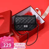viney牛皮包包女包品牌链条包轻奢单肩斜挎包老婆生日520送女朋友礼物