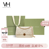 VANESSA HOGAN VH女包玫瑰系列海伦单肩包轻奢菱格链条包腋下斜挎包生日520礼物