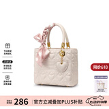 纽芝兰（NUCELLE）戴妃包2026骐骥红色新娘婚包斜挎手提大容量单肩女士包情人节礼物