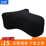 JJC 相机内胆包 收纳保护套 适用于索尼A6600 A6100 A6000 A5100 A6300 A6400 ZV-E10 RX1RII微单配件 OC-S3BK大号 黑色