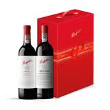 奔富（Penfolds）BIN389+麦克斯设拉子双支礼盒装 红酒澳洲原瓶进口节日送礼佳选