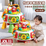 盟石（cute stone）蒙氏早教百宝箱忙碌屋婴幼儿童玩具游戏桌多面体宝宝1-3周岁礼物 升级【7大场景40+玩法】多功能盟石早教 2026最火的玩具0-1-3岁蒙氏早教百宝箱生日礼物