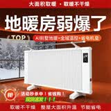 多朗 清仓碳晶石墨烯取暖器电暖器家用电暖气片对流式暖风机速热壁挂浴室取暖器 豪华智能款2000W