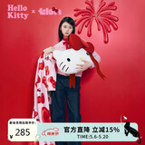 野兽派家居（tbh）三丽鸥Hello Kitty二合一法兰绒抱枕毯空调毛毯午睡毯车载靠枕毯