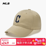 MLB帽子男女款棒球帽软顶鸭舌帽休闲运动帽520礼物3ACP6601N-45SAS-F
