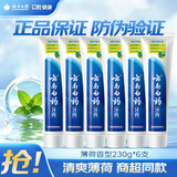 云南白药牙膏 薄荷家用成人清新口气家庭实惠装改善口腔问题维持口腔健康 【囤货装】薄荷230g*6支