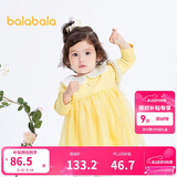 巴拉巴拉宝宝连衣裙蓬蓬网纱裙A字裙女童装2025秋季裙子儿童209325111003