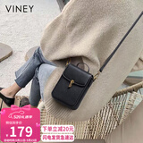 viney牛皮包包女包迷你手机小包洋气单肩斜挎老婆生日520送女朋友礼物