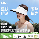 蕉下（beneunder）遮阳帽女太阳帽空顶帽防晒帽防紫外线全脸遮阳时尚百搭加长帽檐