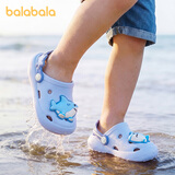 巴拉巴拉（BALABALA）宝宝凉拖鞋夏季儿童洞洞拖鞋包头透气男童女童沙滩鞋幼儿园凉夏鞋