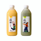 希之源一榨鲜（hopsou）  【鄂州特产馆】一榨鲜果蔬汁玉米汁绿豆汁五谷汁1250g*2瓶 【一榨鲜】玉米汁1250g+绿豆汁1250g