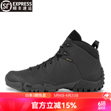 嘎蒙特（GARMONT）户外登山鞋男女款 GTX防水透气耐磨防滑4.2轻量战术靴徒步鞋 战术黑4.2 42