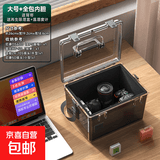 相机防潮箱干燥箱镜头单反收纳箱包专业除湿盒电子小型密封箱干燥剂茶叶吧唧邮票储存箱防潮柜 【大号8L】送全包内胆+吸湿盒+温湿度计