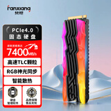梵想（FANXIANG）2TB SSD固态硬盘 M.2接口NVMe协议PCIe4.0 TLC颗粒RGB炫彩光效  读速7400MB/s电脑装机升级 S790R