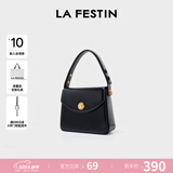 拉菲斯汀（La Festin）包包女2026新款方糖包腋下红色结婚新娘手提小方包520礼物 骑士黑【赠礼品袋】