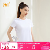 361°短袖女t恤夏季新款速干衣运动跑步宽松瑜伽服上衣服662424126H-1