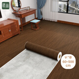 晴画自粘地板革直接铺加厚耐磨防滑pvc塑胶地板贴家用 棕木60*500cm