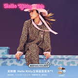 野兽派家居（tbh）三丽鸥Hello Kitty天丝棉家居服套装可外穿睡衣女礼物 Kitty天丝棉长款家居服 经典豹纹 S