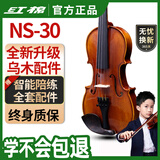 红棉（Kapok）手工实木小提琴入门练习学生儿童成人通用初学者考级NS-30 3/4