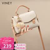 viney包包女包牛皮洋气剑桥包轻奢斜挎单肩包老婆生日520送女朋友礼物