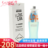 莫斯奇诺（MOSCHINO）雾仙奴香水 爱恋爱女士香水 持久淡香520礼物生日礼物送女友 爱恋爱LOVE女香100ml简装无盖