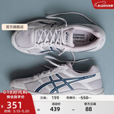 亚瑟士ASICS男鞋跑步鞋缓震透气运动鞋GEL-CONTEND 4 灰色/深蓝色 45