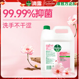 滴露（Dettol）洗手液补充装大桶消毒滋润5L 儿童家庭装杀菌护手