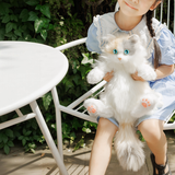 Chongker宠客mini淡三花猫背包仿真毛绒玩具玩偶儿童娃娃小朋友生日礼物