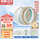 潜水艇（Submarine）PF160厨房烟道全密封防味阀 管道专用可装PVC管公共烟道止逆阀