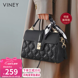 viney【陈紫函同款】牛皮手提包包女包斜挎妈妈包大容量生日520礼物