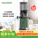 惠人（HUROM）惠人 （HUROM）原汁机 带过滤网 韩国进口多功能大口径家用低速榨汁机 绿汁机 H320N-BIS01(GN)