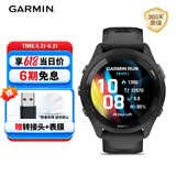 佳明（GARMIN）FR265心率跑步户外运动智能手表生日礼物Forerunner265极夜黑