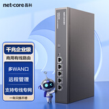 磊科（netcore）NBR200全千兆企业路由器 多WAN口 VPN虚拟专网/远程管理/AC管理/带宽叠加/策略路由