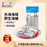 蓝雪雷达网东海小眼睛带鱼1kg  冷冻生鲜鱼类精选 刀鱼深海鱼水产