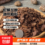 松树皮块松鳞发酵腐熟包邮兰花专用君子兰植料石斛月季兰科营养土 发酵松磷【约9斤】9-12mm