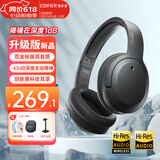 漫步者（EDIFIER）【爆款推荐】W820NB双金标主动降噪无线头戴式蓝牙耳机游戏音乐运动学生网课耳麦适用于安卓苹果 【升级版】雅典灰【+10元赠耳机包/支架】