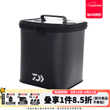 达亿瓦（DAIWA） 迷你收纳包CS（A） 便携渔具包 小物收纳箱 配件收纳袋 【新款】M-2 黑*银(21*19*21cm)