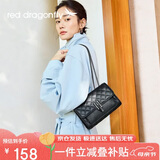 红蜻蜓（RED DRAGONFLY）2026新款包包女包斜挎单肩包牛皮小方包送妈妈母亲节生日礼物