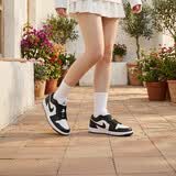 耐克NIKE休闲鞋男女熊猫AJ 1乔丹JORDAN运动鞋板鞋DC0774-101黑白36