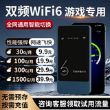 卓健移动随身wifi充电宝二合一免插卡移动wifi6便携随身wifi流量三网通2025新款随身无线wifi 1万毫安 【无需预存】1万毫安充电宝+WiFi6【8核】