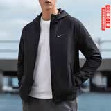 耐克（NIKE）男装 2026春季新款运动服时尚潮流外套透气舒适连帽夹克 黑/反光银/单层 建议拍大一码 M