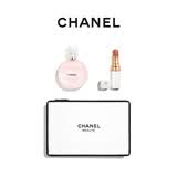 CHANEL【官方正品】香奈儿邂逅系列套组 香水礼盒套装 女士 生日礼物 邂逅柔情香氛发香喷雾35ml+可可小姐润唇膏914+随身包