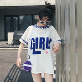 泳衣女分体平角运动款学生游泳衣遮肚显瘦保守三件套温泉女生防走光带罩衫游泳装 M