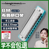 BoogieMAN【园园同款】口琴PADDY调带低音6十孔布鲁斯蓝调10孔成人专业