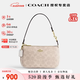 蔻驰（COACH）【520礼物】coach女包Nolita腋下包斜挎麻将包送女友礼物 CW426IMXDM浅卡其色(保税仓)