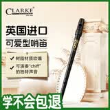 CLARKE克拉克可爱型爱尔兰哨笛英国进口专业锡笛六孔竖笛黑色D调