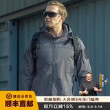 龙牙五代龙牙城市潜伏者软壳防风耐磨战术外套男士战术通勤夹克 格洛克灰 XS 165/88A