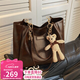 爱情海牛皮包包女包托特包大容量单肩高端品牌老婆生日520送女朋友礼物